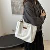 Large-capacity Summer Big Bag Women's 2025 New Foreign-style Shoulder Bag Fashionable Niche Beautiful Commuter Tote Bag