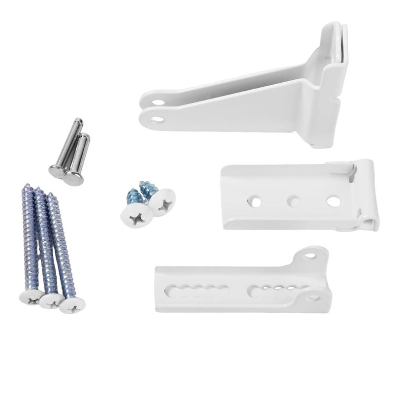 AD23-Door Closer Bracket,Repair Jamb Bracket Compatible For Andersen,Durable Screen Door Closer Replacement Accessories Kits Whi