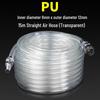 High-Pressure PU Air Hose with Quick Connect - 5*8/10*6.5/12*8, Pneumatic Air Compressor and Pump Compatible