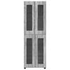 Highboard FLORIN Grey Sonoma 60 x 35 x 182 cm Particleboard