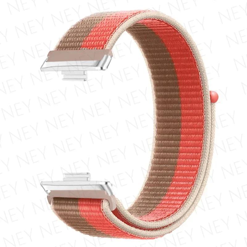 Nylon loop band For huawei watch fit 3 strap smartwatch wristband breathable Sport Watchbands bracelet correa huawei watch fit 3