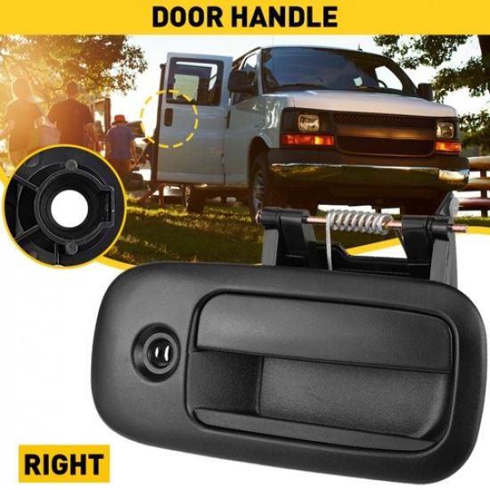 Outside Door Handles Set Left Right Sliding For Chevy Express GMC Savana Van B