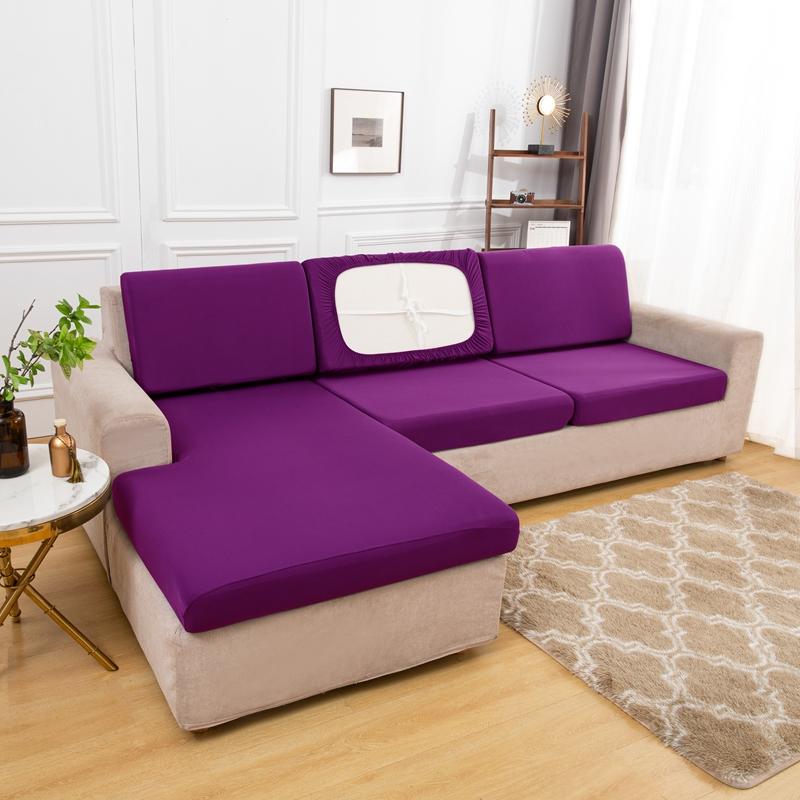 Silk Summer Sofa Cushion Cover Seat Back Pad Cover 2025 Home Living Room Couch Cover Soft Protector