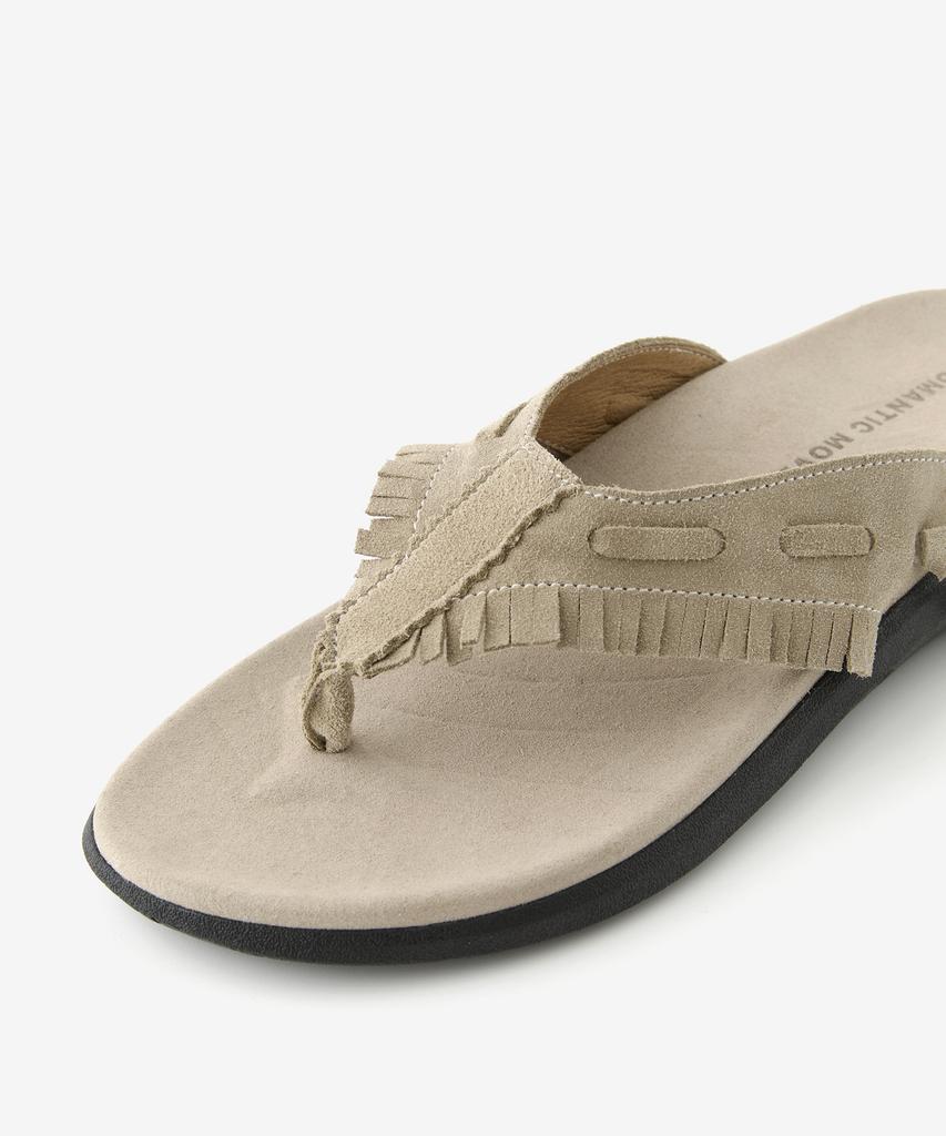 Romantic Move The Loose Flip-Flops R25M703 (Beige Suede)