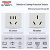 DELIXI ELECTRIC 16A RCD Safety Socket for Air Conditioners