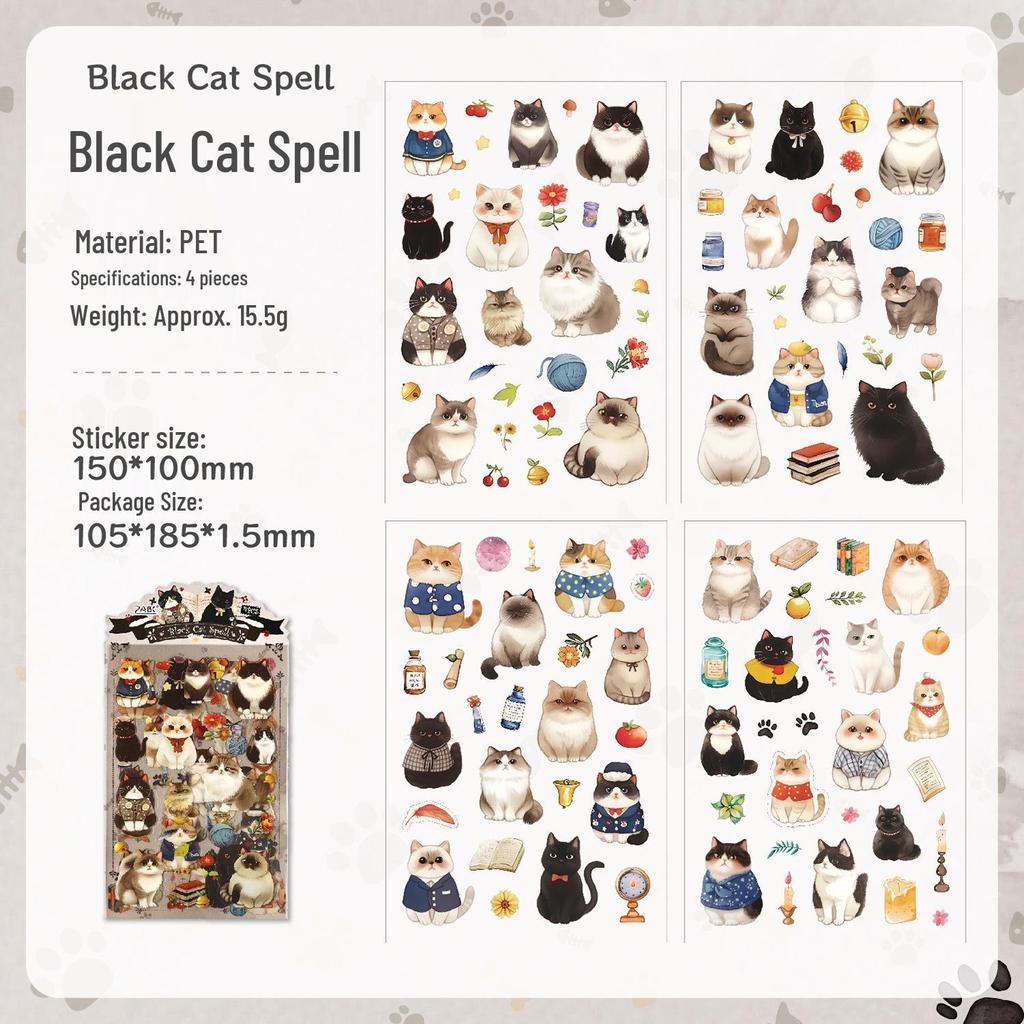 Plush Story Animal Stickers: Cute Pet Diary DIY Materials