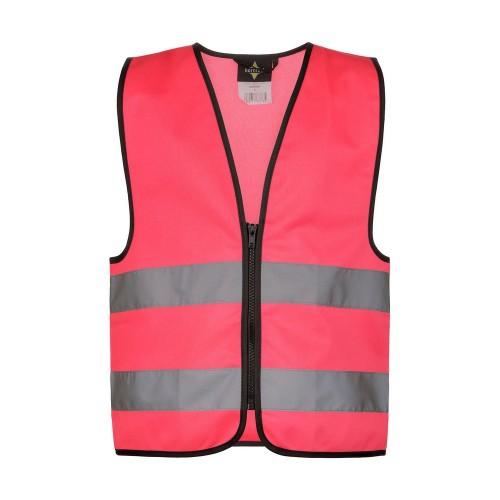 Korntex Childrens/Kids Aalborg Zipped Hi-Vis Vest
