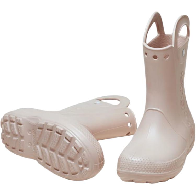 Crocs Handle It Versatile and Comfortable Kids' Rain Boots Pink Kids'