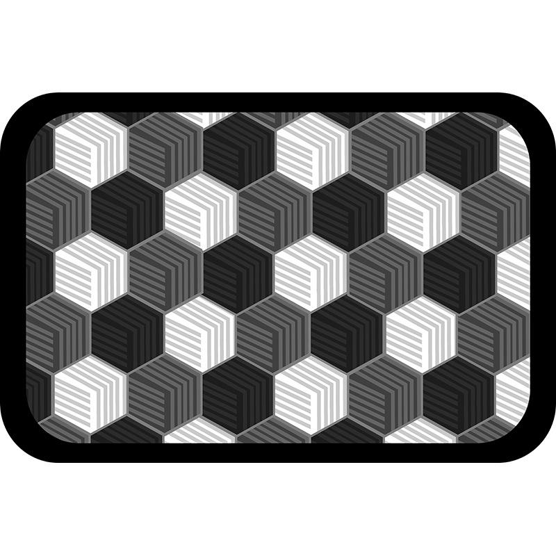 Minimalist Absorbent Diatomaceous Earth Bathroom Floor Mat - Easy Clean, Dirt-Resistant Toilet Pad