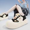 Fashion Fashionable Little White Shoes Women New Thick Soled Sponge Cake Casual Sports Breathable Canvas Shoes Versatile Board Shoes