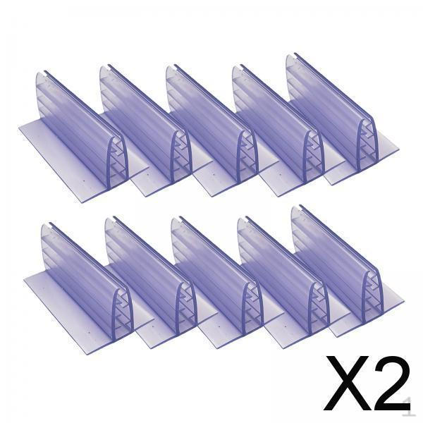 

2x 10x Защитный экран от чихания Пищевые этикетки Номера столов Ценники Прозрачный держатель для табличек Держатели для рассадочных карточек