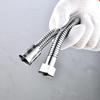 1.5m Chrome Stainless Steel Shower Hose Flexible Anti-Twist Leakproof Metal Pipe Tube for Bathroom Handheld Showerhead Extension G1/2 Replacement