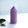 Simple Geometric Striped Candle Resin Molds Handmade Cylindrical Aromatherapy Candle Silicone Moulds DIY Fondant Craft