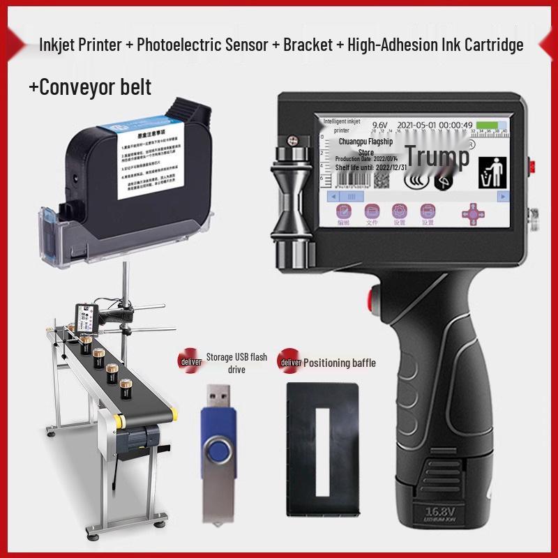Chuangpu T1 Handheld Inkjet Printer for Large Font Date and Number Coding
