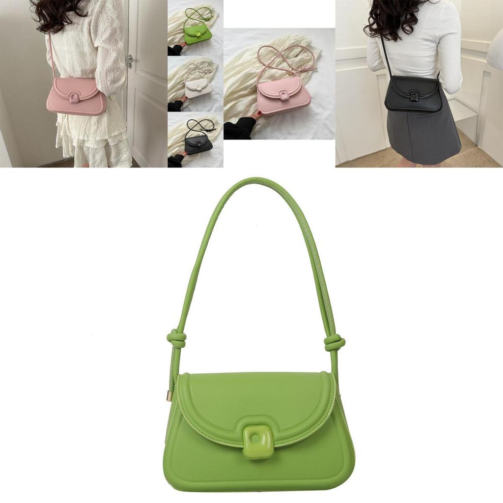 Sleek And Fashion-forward Mini Shoulder Bag For Women Featuring A Unique Square Shape And Soft Material