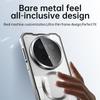 Detachable Case For Huawei Mate 60 70 Pro Translucent Frosted Magsafe Removable Backboard Metal Bumper Grip Cover