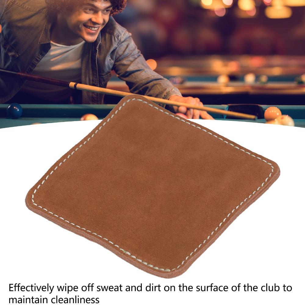 Durable Billiard Cue Cloth Rough Surface Billiard Cue Burnisher  Billiard Maintenance