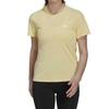adidas Run It Tee Round Neck Quick-Dry Comfortable Solid Color Short Sleeve Regular T-Shirt Women Tops Yellow HL1457