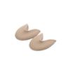 Knit Fabric Ballet Toe Protectors: Elastic Forefoot Caps for Dance Shoes