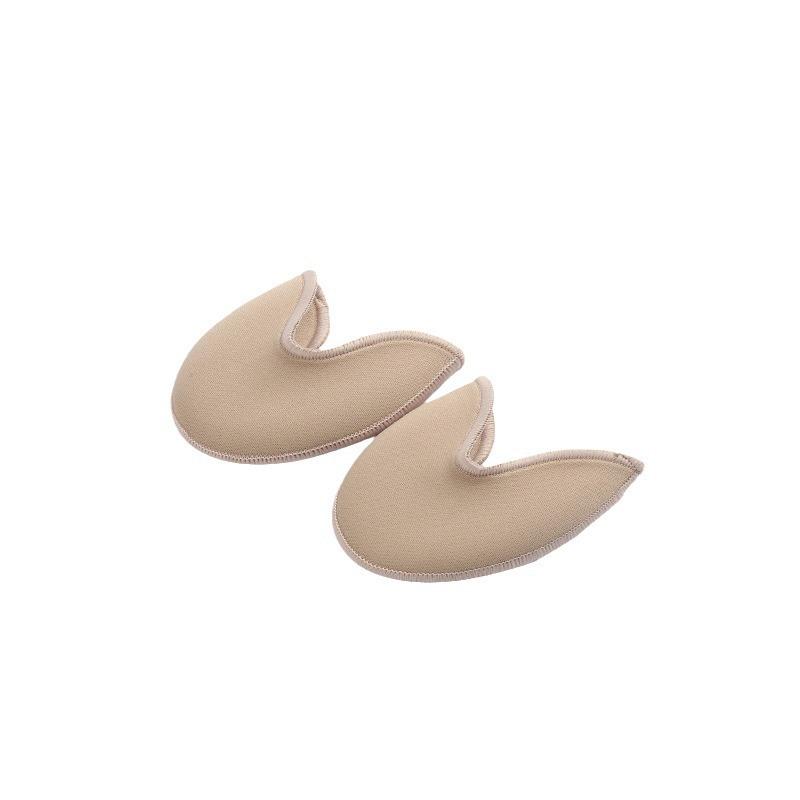Knit Fabric Ballet Toe Protectors: Elastic Forefoot Caps for Dance Shoes