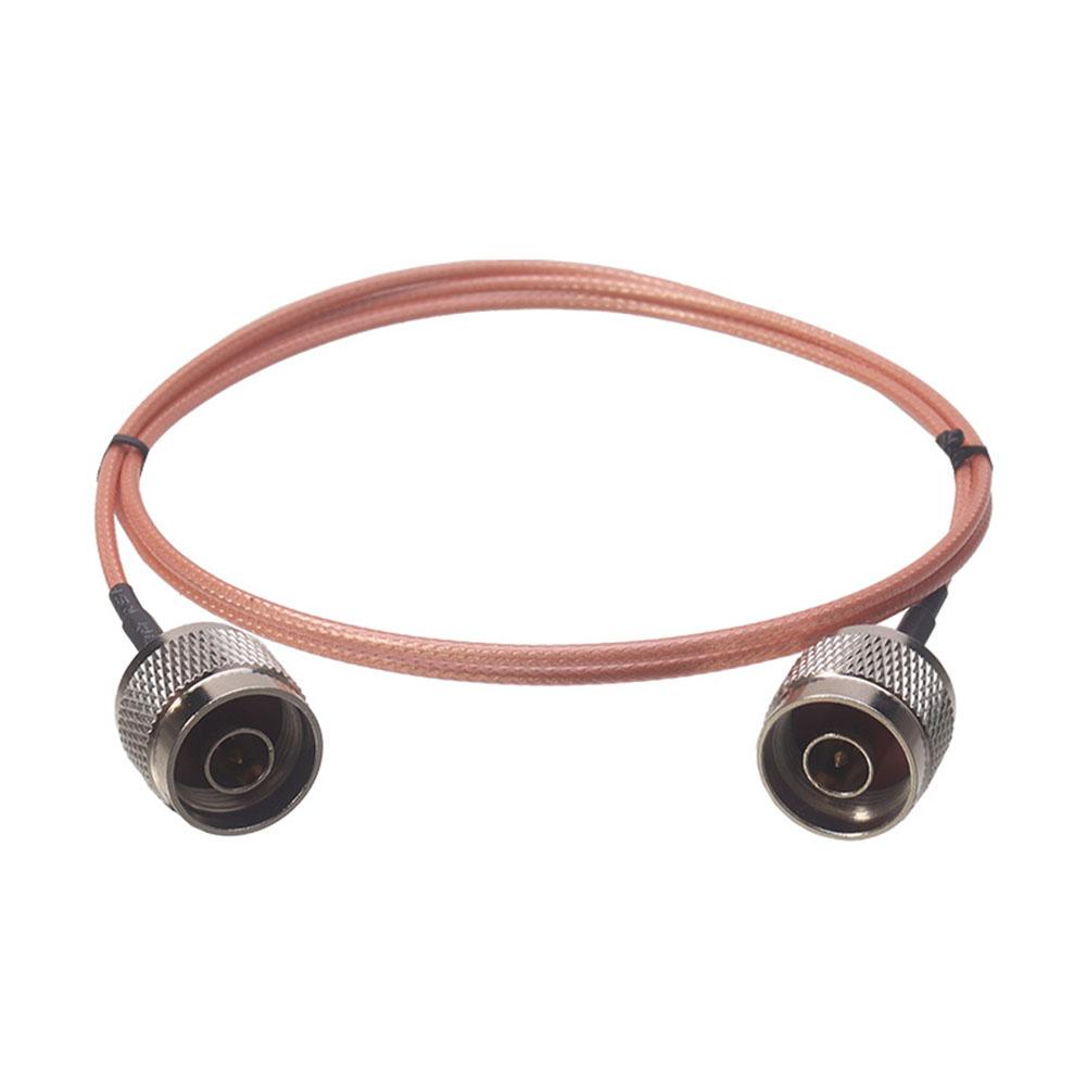 N Male To N Male RG316 Coaxial Cable Connector Extension Feeder N-Type Connectors For Electrical Equipment Supplies