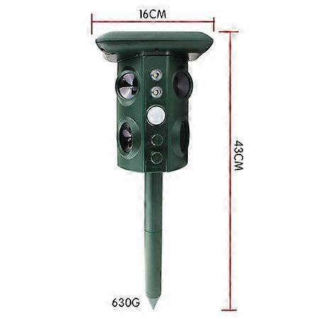 Solar animal repeller,snake repeller outdoor,vibrating mouse repeller