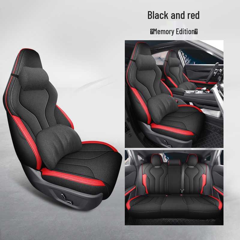 All-Season Breathable Linen Seat Covers for Changan Uni-V 2023-2025, Full Coverage Cushions