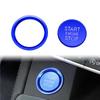 1 Set Car Engine Start Stop Button Cover Decor Ring for A4 S4 A5 S5 A6 S6 A7 S7 A8 S8 Q5 Q7 Car Styling Sticker Accessories