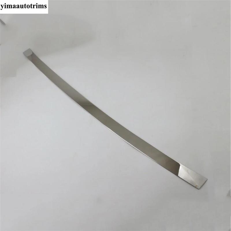 Rear Trunk Tailgate Door Molding Garnish Strip Decor Cover Trim For Peugeot 3008 3008GT 2017 - Stainless Steel Accessories