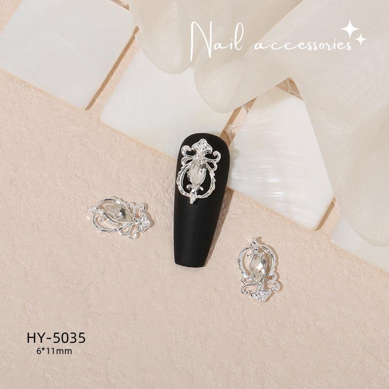 3 ks Dekorace pro DIY Nail Art 3D Motýl Měsíc Kouzlo pro Nail Art Mašlička Láska Květiny Vrtáček na Manikúru Design