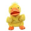 Movable Open Mouths Plush Animal Puppets Dog Horse Sheep Stuffed Hand Doll Christmas   Role-Playing