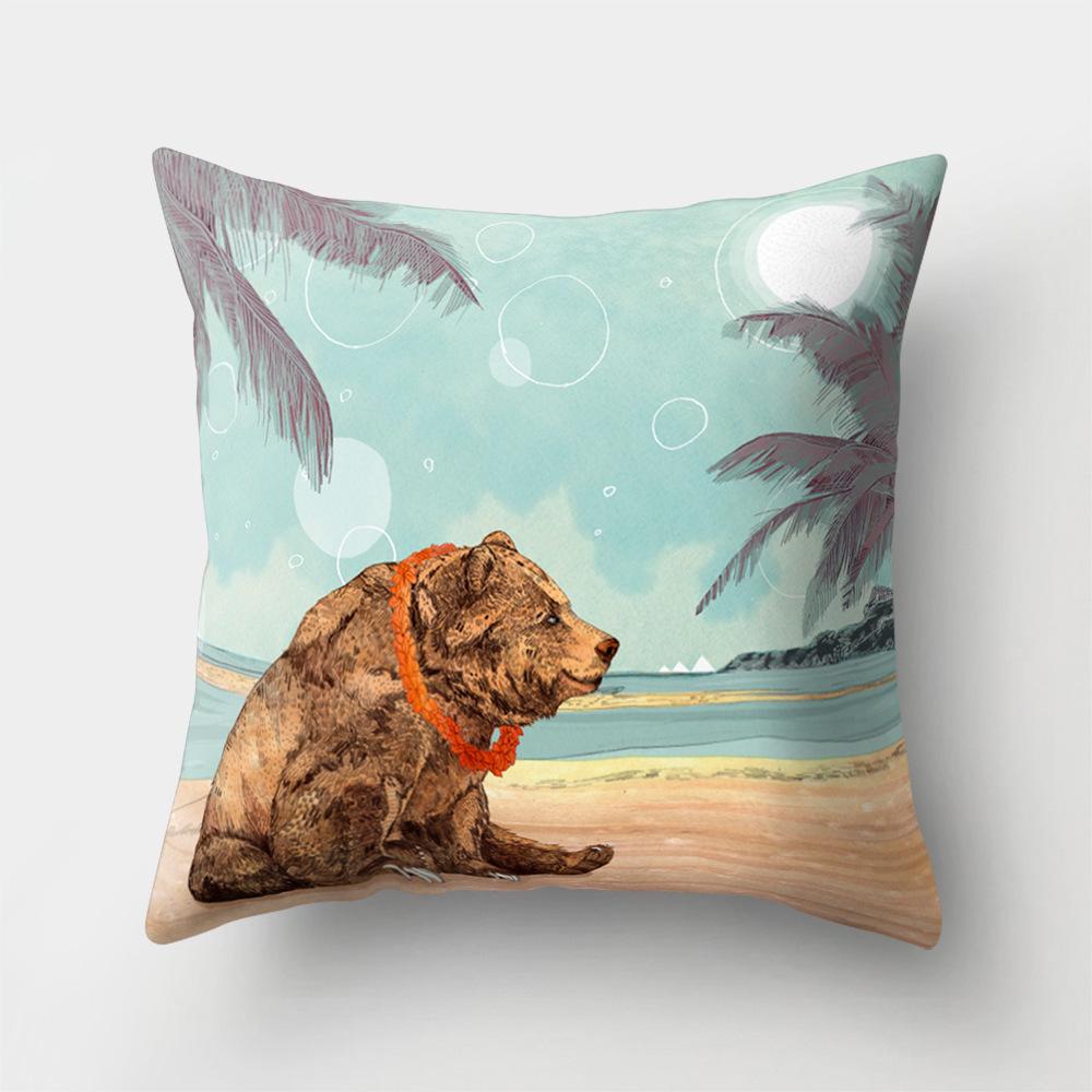 Sofa Pillowcase Car Cushion Creative Home Office Pillow Polyester