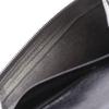 Chanel COCO Mark Bi-Fold Wallet Black Calfskin Women Used