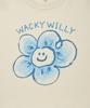 Wacky Willy Women'S Big Lily Graphic Sweatshirt Cream