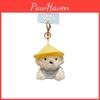 Hat Straw Dog Plush Keychain Backpack Pendant Cartoon Decoration Gifts Kids