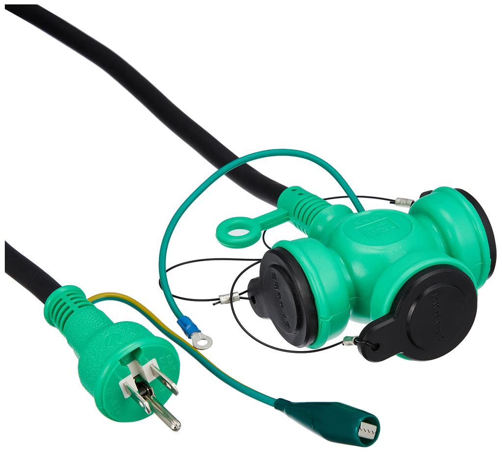 Nichido Industrial Repair Pokkin Rainproof Extension Cord PPTW-10E-RE