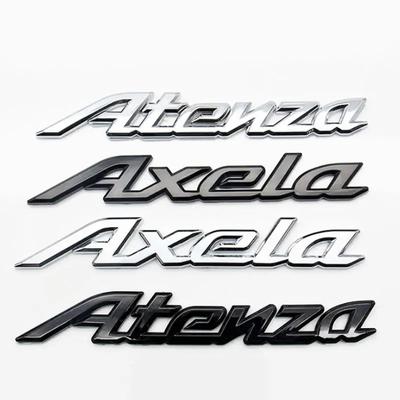 ATENZA Axela Logo Araba Rozeti Çıkartmaları M6 M3 Raptor Modifiye Aksesuarlar Evrensel Amblem Çıkartmaları Gövde Araba Kuyruk İşareti Dekorasyonu