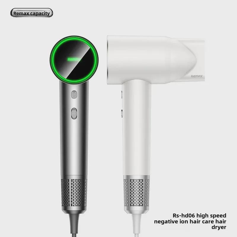 Remax High-Speed Ionic Hair Dryer with Three-Speed & Temperature Control (European/Chinese Standard)