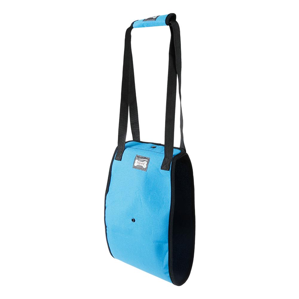 

Dog Sling Support Harness Breathable Rehabilitation Carrying Aid Vest Pet Supply for Camping Accessories Outdoor Pet Supplies S синій