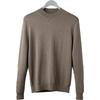 VICUTU Men's Machine Washable Mock Neck Wool Sweater