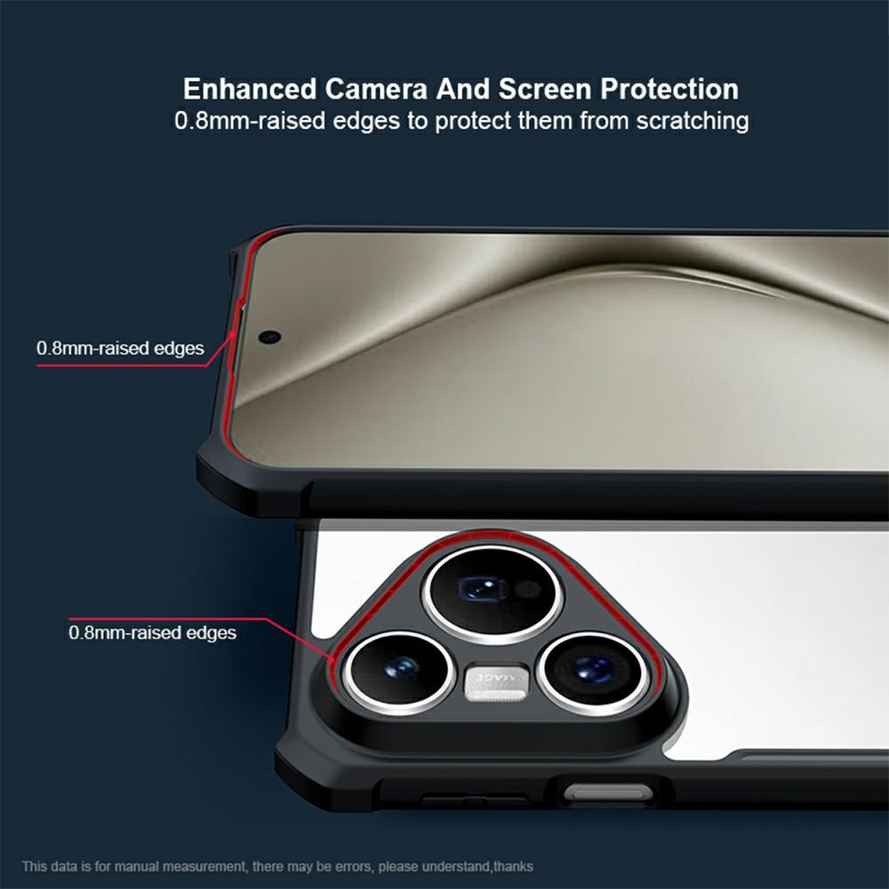 XUNDD For Huawei Pura 80 Pro/Pura 80 Pro+ Case Dropproof TPU+Acrylic Clear Back Phone Cover