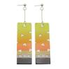 Japanese Style Demon Slayer Mutsuki Haya Female Demon Earrings