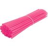 Worldmotop 72Pcs Dirt Bike Spoke Covers Wheel Spoke Wraps Wheel Rim Spoke Sk Universal Replacement For Yamaha Honda BMW Suzuki Kawasaki(Pink)