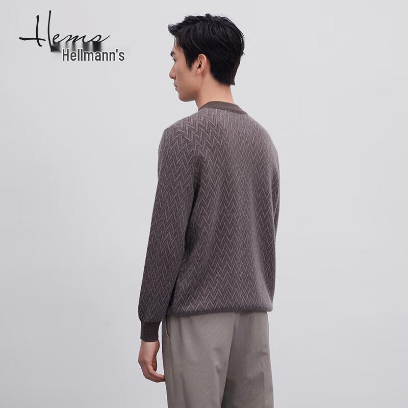 Haier Mans Men's Cashmere Round Neck Sweater