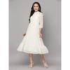 Women Fit and Flare Georgette Dress Bollywood Top Tunic Kurti Party Wear Top SC-1836