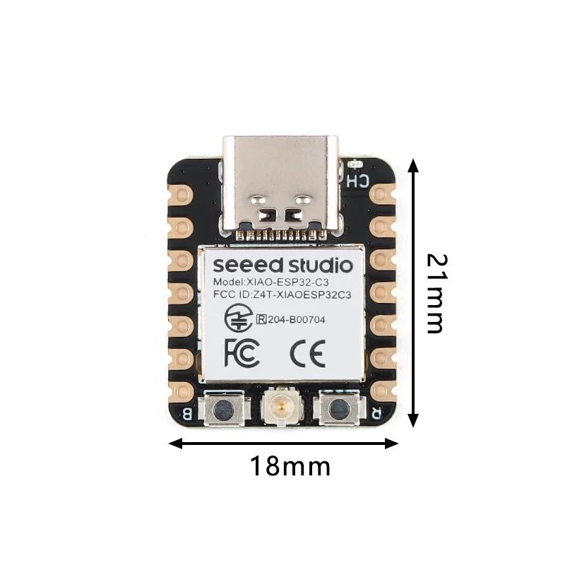 Seeeduino Seeed Studio XIAO ESP32-C3 WiFi Bluetooth-compatible Mesh 5.0 Development Board Modul 4MB Flash 400KB SRAM For Arduino