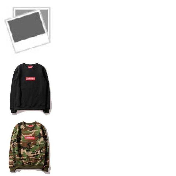 Felpa Cappotto Skateboard Supreme Uomo Donna Girocollo Giacca Maglione Pullover In Comoda Miscela di Cotone