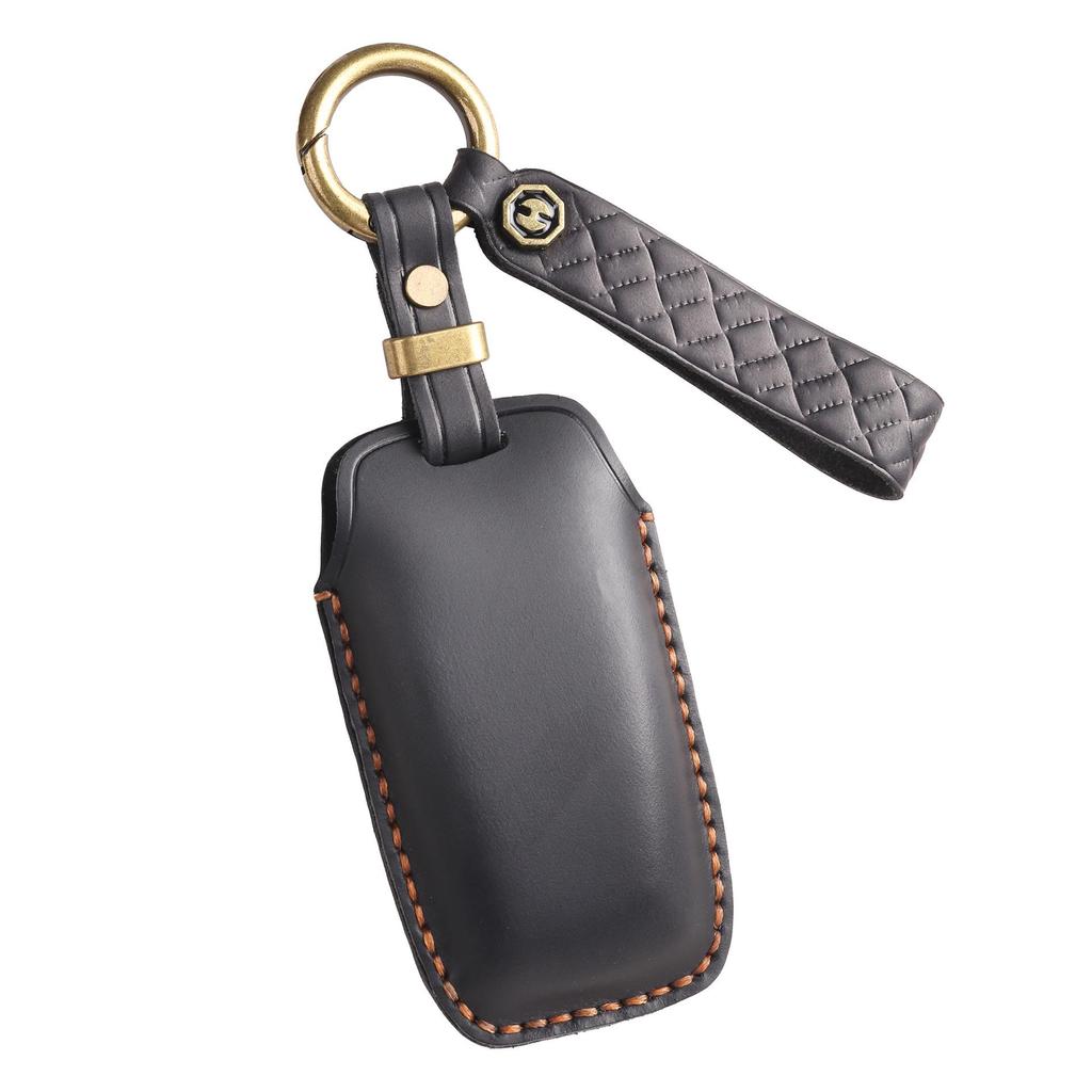 Handmade Leather Retro Key Cover for BMW 3 & 5 Series