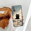 Case for Xiaomi Mi 13 Lite 14 11 12X 12T Pro 11T 12 10T Funda Phone Cover Cartoon Cat