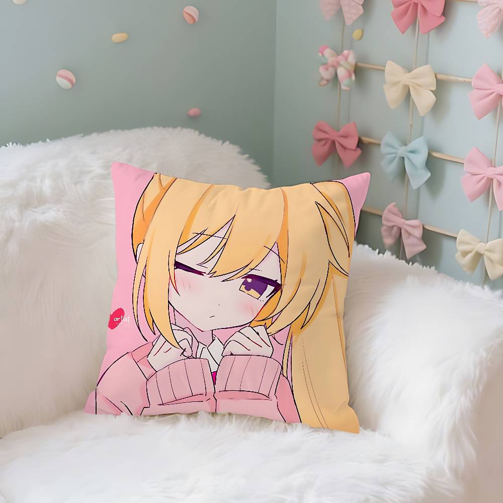 Virtual Singer A-Akita N-Neru Case Plush Fabric Soft Pillowcase Double Sided Print Cushion Cover Household Gifts